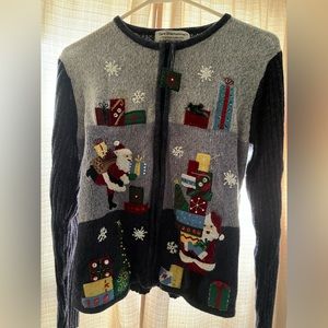 Vintage Tiara International Ugly Christmas Sweater